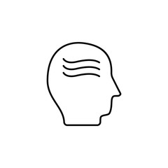 sickness, disease, medical icon. Element of disease icon. Thin line icon for website design and development, app development. Premium icon