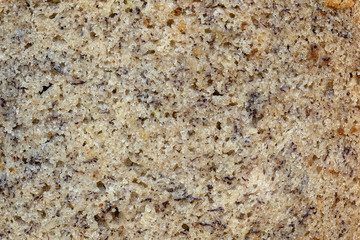 Healthy sweet dessert snack background. Abstract background or texture homemade banana muffin, close up