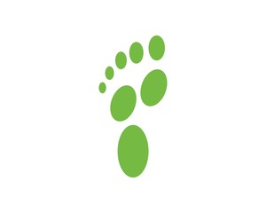 foot ilustration Logo vector for business massage,therapist