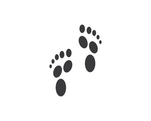 foot ilustration Logo vector for business massage,therapist