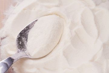 collagen protein top view, hydrolyzed collagen