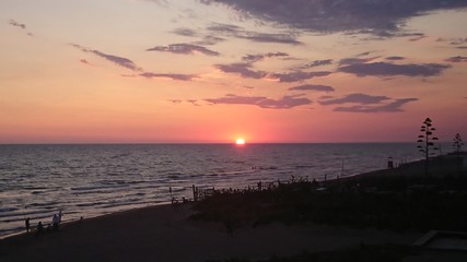 Sunset on the beach 3