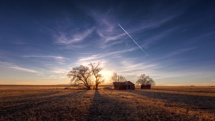 Old Farmhouse in the Countryside