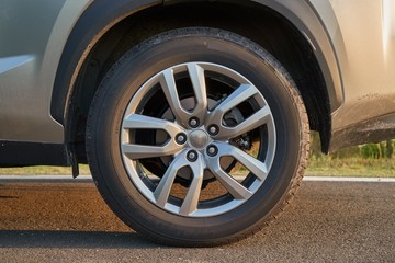 Wheel of a 4x4 vehicle