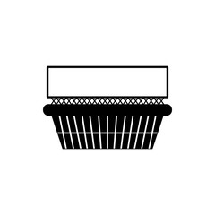 billboard on shop building icon. Element of advertising billboard icon. Premium quality graphic design icon. Signs and symbols collection icon for websites, web design