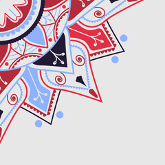 Obraz premium Indian mandala background