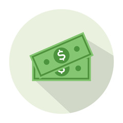 dollar money cash icon, cash register, money payment, dollar sign - Vector