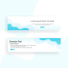 web banner - landing page - Web Design template Web Design Elements - Vector