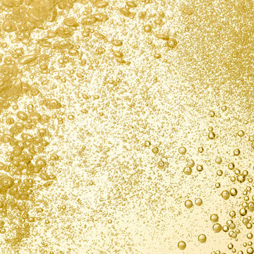 Champagne Gold Bubbles