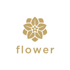 tree leaf flower logo icon vector design. Universal creative premium symbol. Graceful jewel boutique vector sign.