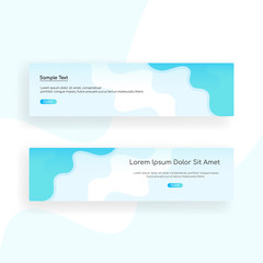 web banner - landing page - Web Design template Web Design Elements - Vector