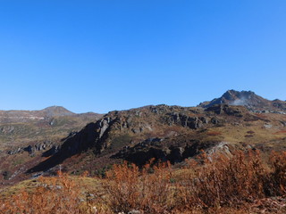 landscape in mountains