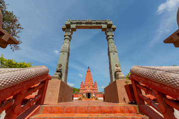 Pagoda in  Wat Pa Siri Wattanavisut