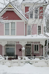 Victorian Winter Snow