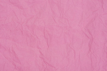 pink creased tissue paper texture background