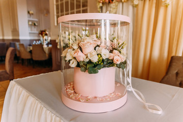 luxurious gentle wrapped bouquet