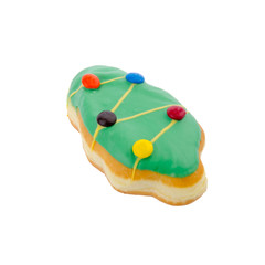 donut or donut with concept on a background.