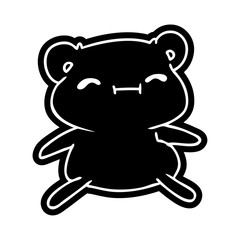 cartoon icon kawaii cute teddy bear