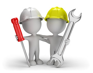 3d friends repairmen