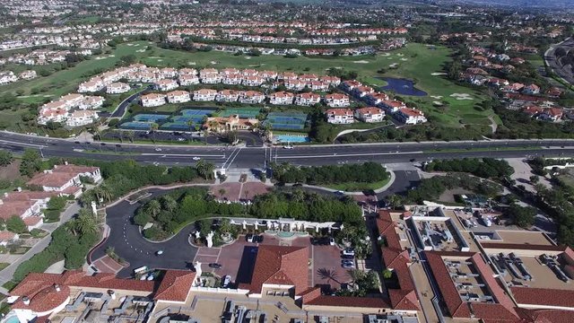 Monarch Beach Laguna Niguel Dana Point Orange County California Golf Court Residential Real Estate Aerial.mov