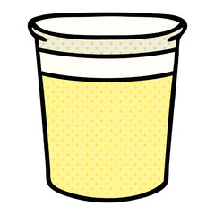 quirky comic book style cartoon plant pot