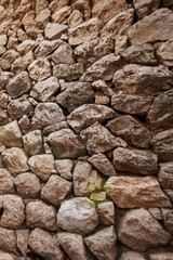 Ancient rock wall texture.