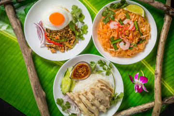 代表的なタイ料理　typical Thai cuisine