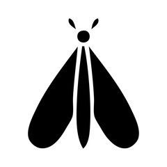 flat symbol moth bug