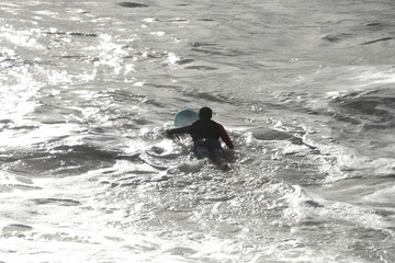morning surf