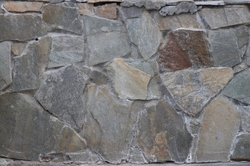 Masonry. Natural stone texture.