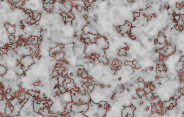 Natural grey and gold swirls and ripples on white background Marble texture with abstract pattern © Aurelia's Dreams