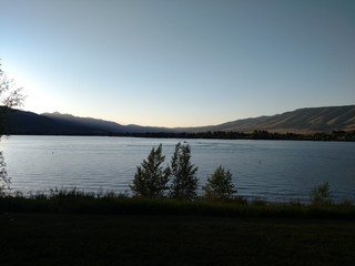 Sunset over Pineview