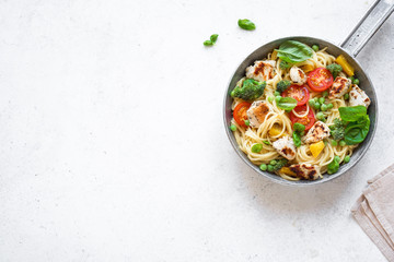 Pasta Chicken Primavera