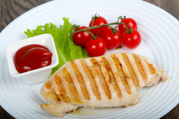 Grilled chicken breast