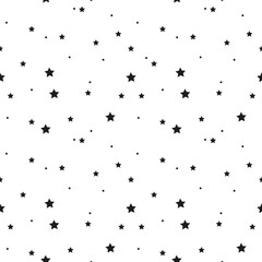 Star seamless pattern.Design template for wallpaper,fabric,wrapping,textile
