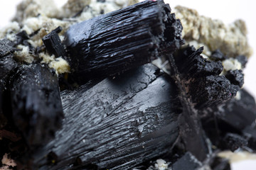 tourmaline stone rock mineral specimen geology gem