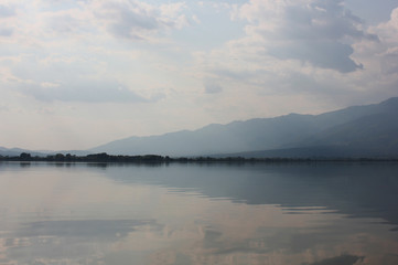 Lake of Kerkini Serres Greece Europe