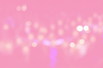 pink bokeh blurred abstract light wallpaper background.