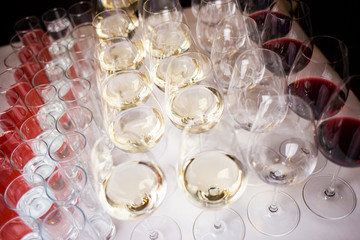 wine catering for guests