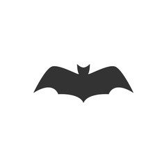 Bat animal icon design template vector isolated
