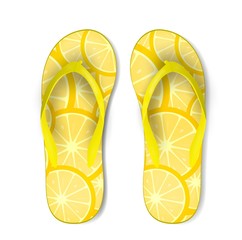 flip flops design illustration