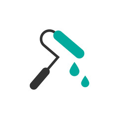 Painting icon design template vector isolated