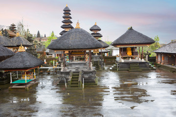 Bali, Indonesia, Pura Besakih temple. The temple of Pura Besakih is located on the slope of Gunung...