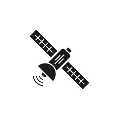 Satellite icon design template vector isolated