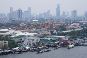 Bangkok air pollution.