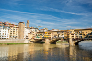 Obraz premium Ponte Vecchio in Florence, Italy