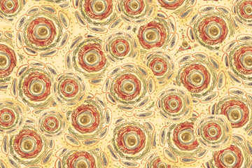 pencil sketch. stylized vintage wallpaper