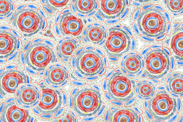 pencil sketch.  stylized vintage wallpaper