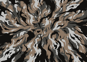 Modern camouflage pattern. vector background illustration for web, banner, backdrop or surface design use