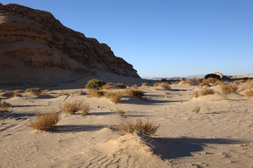 Fototapeta na wymiar Jordan; Wadi Rum desert